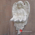 resin wall mounted fountain with angel statue